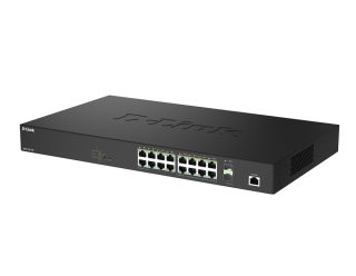 D-Link управляем комутатор 16 порта 2.5Gbps PoE(90W) + 2 порта 10G SFP+