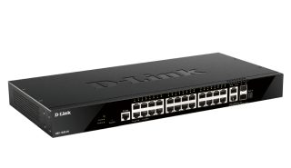 D-Link 24 порта GE + 2 10GE порта + 2 SFP+ Smart Managed Switch