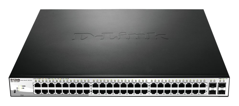 D-Link 52-Port PoE Gigabit Smart Switch 370W PoE