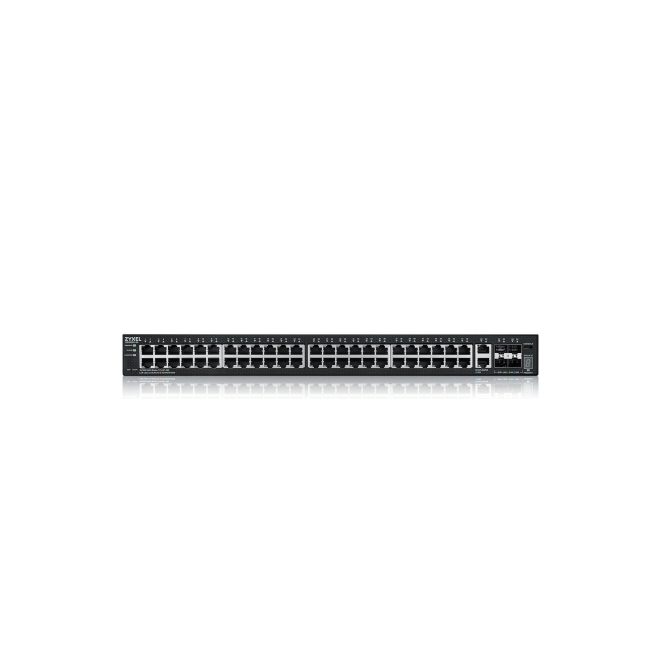 ZyXEL XGS2220-54 L3 Access Switch, 48x1G RJ45, 2x10mG RJ45, 4x10G SFP+ Uplink, incl. 1 yr NebulaFlex Pro