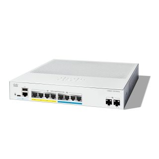Комутатор, Cisco Catalyst 1300 4-port 2.5GE, 4-port GE, PoE, 2x10G SFP+