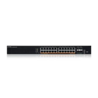 ZyXEL XMG2230-28HP L3 Access Switch, 24x 2.5G PoE, 4x SFP+ Uplink, вкл. 1 год. NebulaFlex Pro