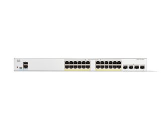 Комутатор Cisco Catalyst 1300 24-port GE, Full PoE, 4x1G SFP