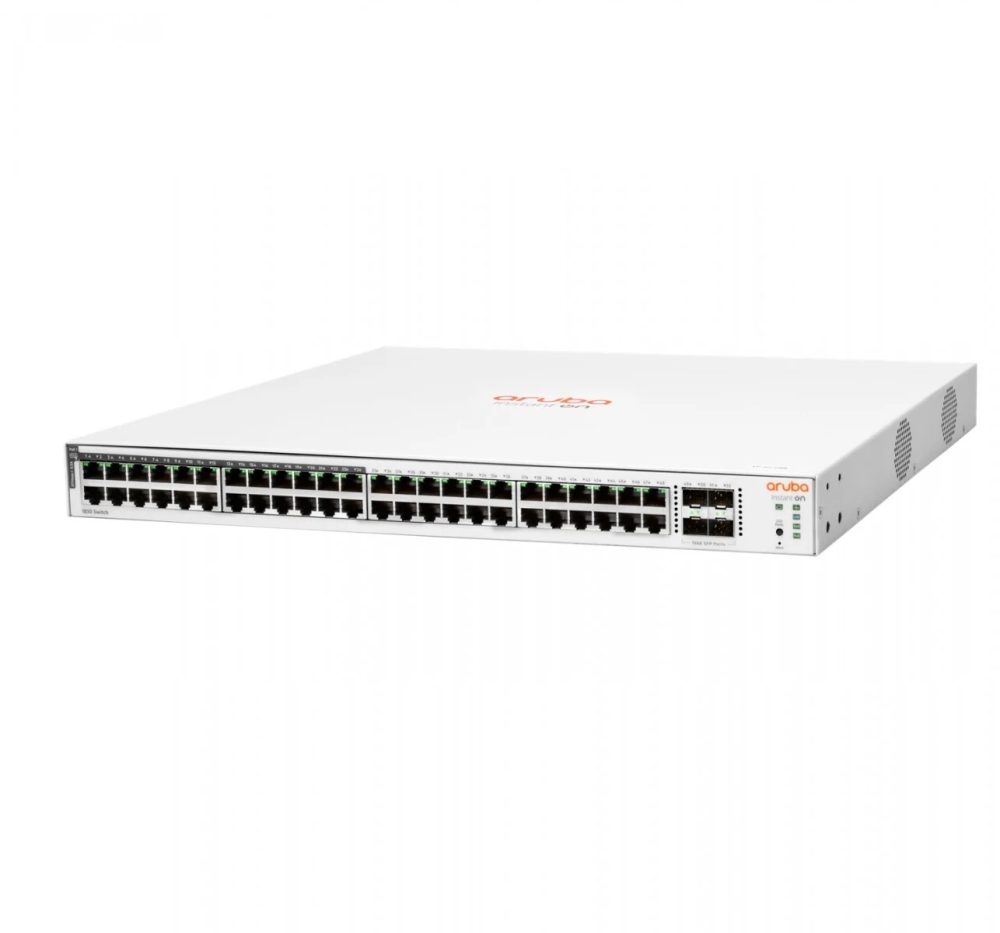 HPE Networking Instant On Switch 48p Gigabit CL4 PoE 4p SFP 370W 1830