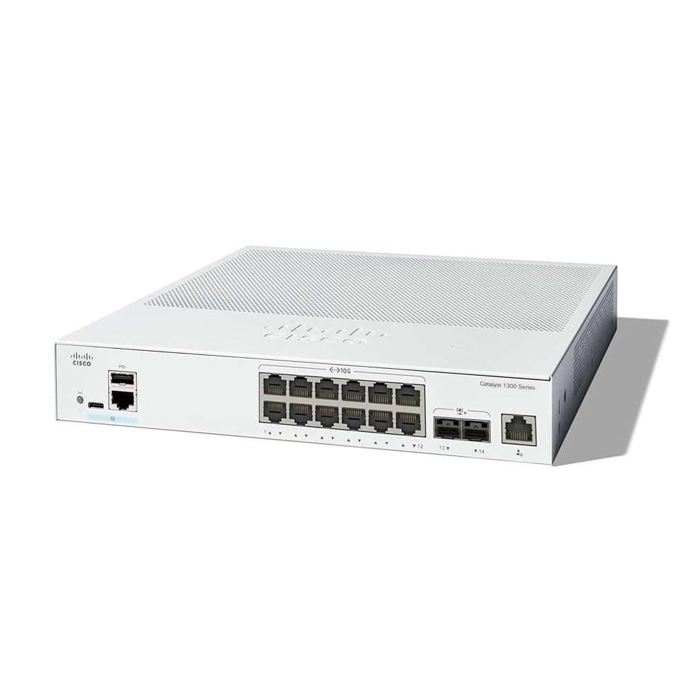 Комутатор Cisco Catalyst 1300 12-port 10GE, 2x10G SFP+