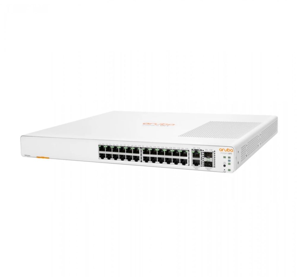 HPE Networking Instant On Switch 24p Gigabit 2p 10GBT 2p SFP+ 1960