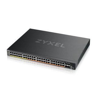 ZyXEL XMG2230-52HP L3 Access Switch, 16x 2.5G, 32x 1G, AC:960W PoE, DC:2400W PoE, 4x SFP+ Uplink, incl 1 yr NebulaFlex Pro
