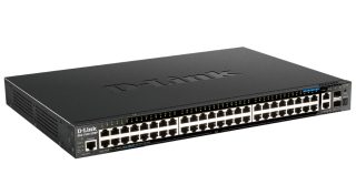 D-Link 44 ports GE PoE + 4 ports 2.5 GE PoE + 2 10GE ports + 2 SFP+ Smart Managed Switch