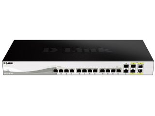 D-Link 16 портов комутатор с 12x10G порта, 2xSFP и 2xSFP/Combo