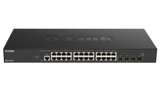 D-Link 24x10G Base-T порта + 4x10G/25G SFP28 порта Smart Managed Switch