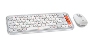 Logitech POP Icon Combo - Бял - US INT'L - BT - N/A - INTNL-973