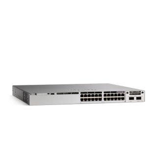 Cisco Catalyst 9300 24-портов 1G медни, с фиксирани 4x1G SFP uplinks, PoE+ Network Essentials