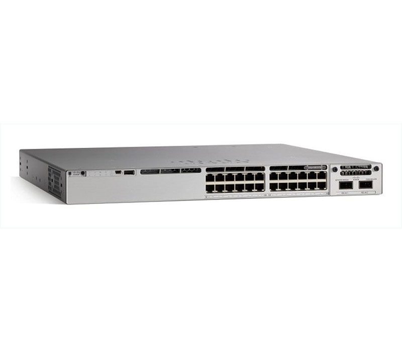 Cisco Catalyst 9300 24-портов 1G меден с фиксирани 4x10G/1G SFP+ uplinks, само данни Network Essentials