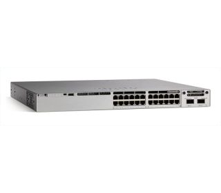 Cisco Catalyst 9300 24-портов 1G меден с фиксирани 4x10G/1G SFP+ uplinks, само данни Network Essentials