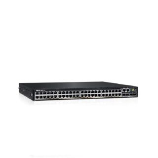 Dell EMC PowerSwitch N3248TE-ON комутатор, 48x1G, 4x10G SFP+, 2x100G QSFP28, 32GB, 1xAC PSU, IO/PS, OS6, Lifetime Limited Hardware Warranty