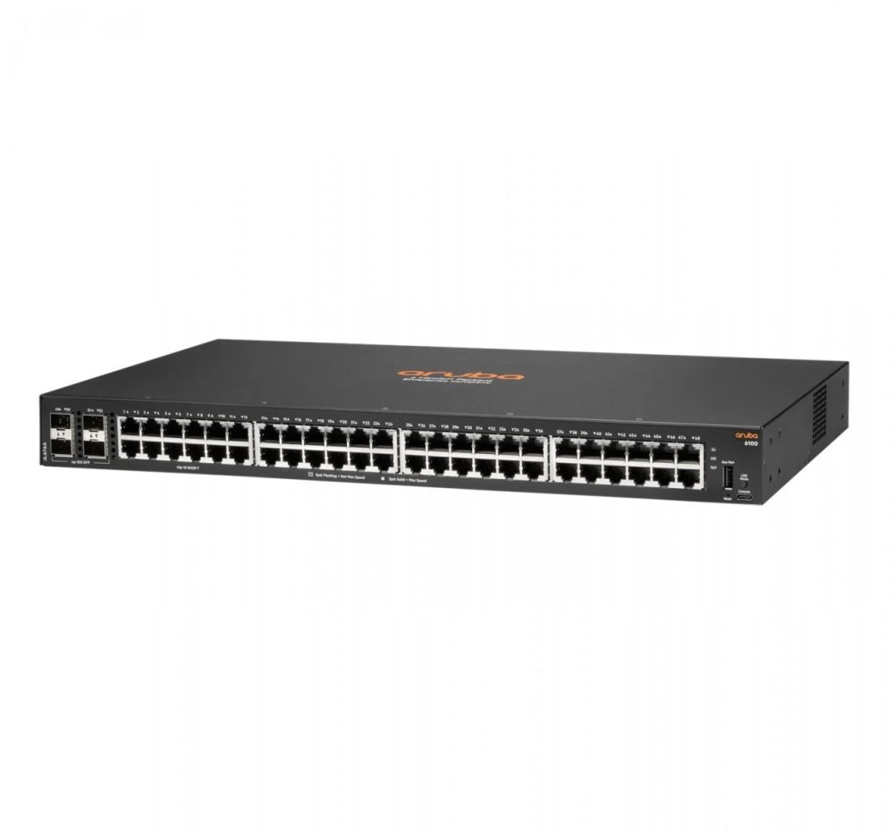HPE Aruba Networking CX 6100 48G 4SFP+ Switch