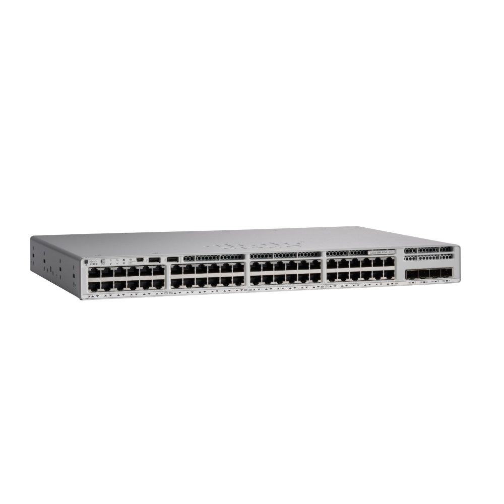 Cisco Catalyst 9200L 48-портов 12xmGig, 36x1G, 4x10G PoE+, Network Essentials