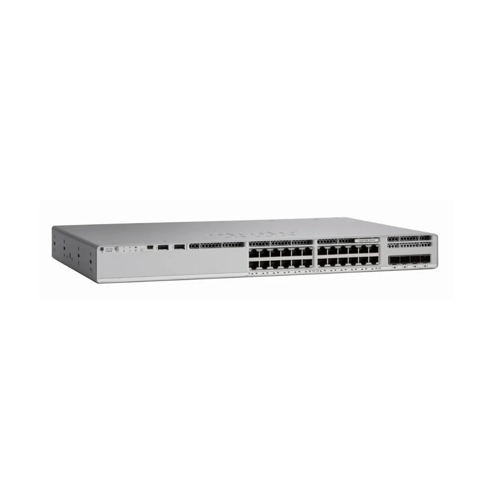 Cisco Catalyst 9200L 24-портов 8xmGig, 16x1G, 4x10G, PoE+, Network Essentials комутатор