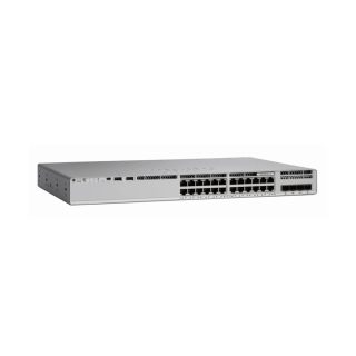 Cisco Catalyst 9200L 24-портов 8xmGig, 16x1G, 4x10G, PoE+, Network Essentials комутатор