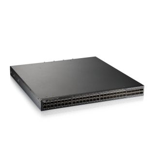 ZyXEL CX4800-56F, EU, 48-портов 10/25G L3 агрегиращ оптичен комутатор с 8 100G uplink (с 2 AC захранвания)