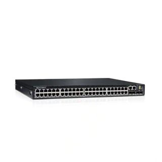 Dell EMC PowerSwitch N3248X-ON суич, 48x1/2.5/5/10G RJ-45, 4x25G SFP28, 2x100G QSFP28, 1xAC PSU, IO/PS, OS6, Lifetime Limited Hardware Warranty