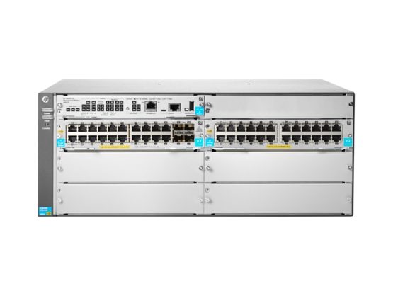 HPE Aruba Networking 5406R 44GT PoE+ и 4 порта SFP+ (без захранване) v3 zl2 Switch