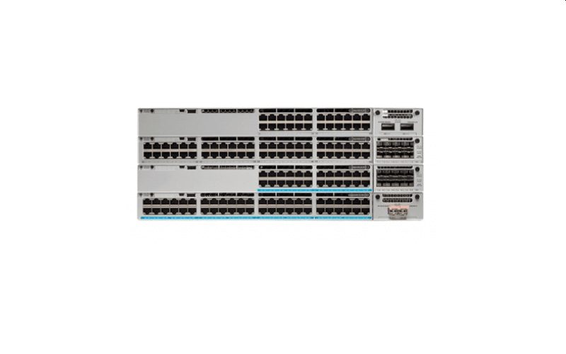 Cisco Catalyst 9300 24 GE SFP портове, комутатор с модулни uplink портове