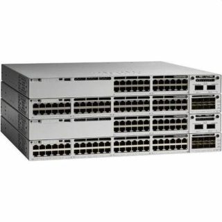 Cisco Catalyst 9300 24-портов 25G/10G/1G SFP28 с модулни ъплинкове, Network Essentials