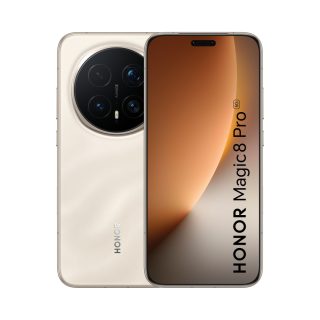 HONOR Magic8 Pro Sunrise Gold, 6.71" OLED, 1.07 милиарда цвята, 2800x1256, Snapdragon 8 Elite Gen 5 (2x4.6GHz+6x3.62GHz), 12GB, 512GB, Камера 200+50+50MP/Предна 50MP, 6270mAh, FPT, Face ID, BT 6.0, USB Type-C 3.2, OTG, Android 16, MagicOS 10, IP68/IP69K