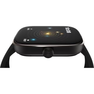 Смарт часовник HiFuture Lume Pro, Black Coffee, 1.85" AMOLED, Always on Display, двуядрен процесор, ултралек авиационен алуминиев корпус, Bluetooth разговори, 3D интерфейс, водоустойчивост 1ATM, 24/7 сензор за пулс и кръвен кислород, 100+ спортни режима, до 7 дни батерия