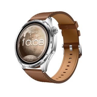 Honor Watch 6 Standard BT 32MB+4GB Twilight Brown Brown Leather Strap EU Version