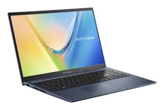 Asus Vivobook M1502XA-BQ015NA, AMD Ryzen 9 7940HS 4.0GHz (8-ядрен/16-нишков, 16MB кеш, до 5.2GHz max boost), 15.6" FHD (1920x1080) 16:9, 16GB DDR5 (8 GB на платката), 512GB SSD, подсветка на клавиатурата, без ОС, Quiet Blue, без адаптер