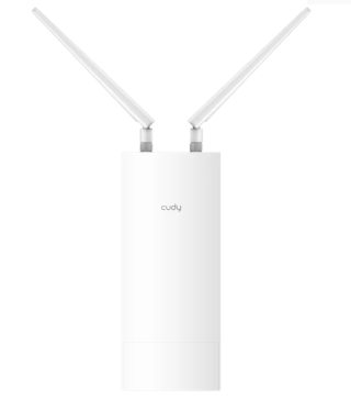 Cudy AP1200 Outdoor WiFi външна точка за достъп AC1200 867Mbps на 5GHz + 300Mbps на 2.4GHz, 1 x 100Mbps RJ45, 24V passive PoE, IP65 водоустойчив, мълниезащита, включен passive PoE адаптер