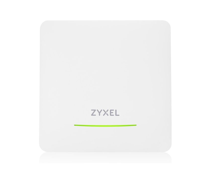 ZyXEL NWA90BE Аксес-пойнт, BE5100, Dual Radio 2x2 MU-MIMO, PoE+ (802.3at), Standalone/Nebula Cloud Managed с включен захранващ адаптер