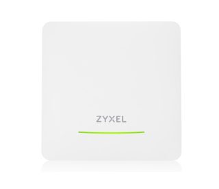 ZyXEL NWA90BEPRO, BE6500, (2.4GHz: 2x2:2, 5GHz или 6GHz: 2x2:2) MU-MIMO, Dual Radio 2.4 и 5 или 6GHz, 1 x 2.5G LAN порт, PoE+ (802.3at), Standalone/Nebula Cloud с включен адаптер за захранване