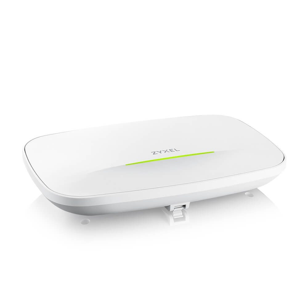 Аксес-пойнт ZyXEL WBE630S, BE12.3K (2.4GHz: 2x2:2, 5 or 6GHz: 4x4:4) MU-MIMO, Smart Antenna, Dual Radio 2.4 and 5 or 6GHz, incl 1 year Nebula PRO, 2 x 2.5G LAN Ports, PoE+ (802.3at), Standalone/Controller/Nebula Cloud Managed Excluding Power Adapter