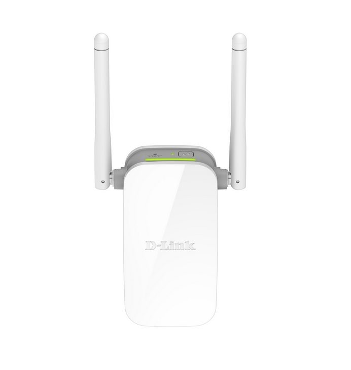 D-Link безжичен усилвател N300 с 10/100 порт и външна антена