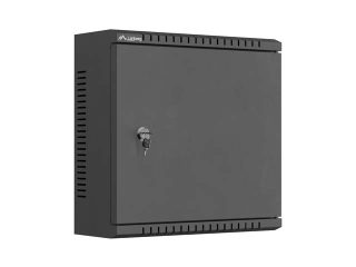 Lanberg TPR 10" монтажен шкаф с мрежеста плоча 340 x 340 x 140 черен (сглобен)