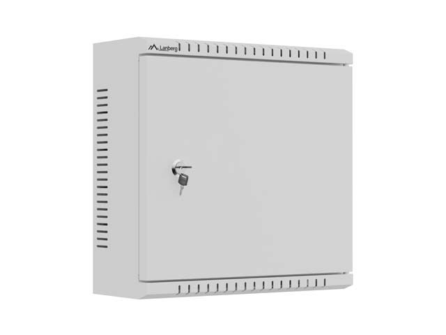 Lanberg TPR 10" Монтажен шкаф с мрежеста плоча 340 x 340 x 140 Сив (сглобен)