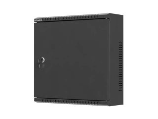 Lanberg TPR 10" Монтажен шкаф с мрежеста плоча 400 x 400 x 140 Черен (сглобен)