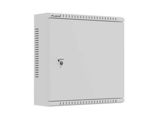 Lanberg TPR 10" Монтажен шкаф с мрежеста плоча 400 x 400 x 140 Сив (сглобен)