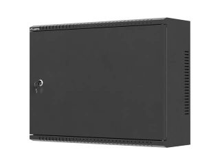 Lanberg TPR 10" & 19" Монтажен шкаф с мрежеста плоча 560 x 420 x 180 Черен (сглобен)