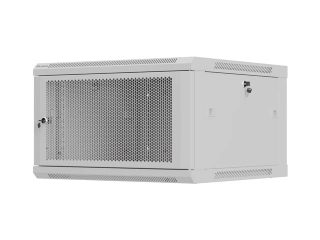 LANBERG комуникационен шкаф 19" за стенен монтаж 9U / 600x600 за самостоятелно сглобяване (плосък пакет), сив