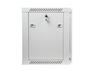 Lanberg rack cabinet 19" wall-mount 9U / 600x450 for self-assembly (flat pack), grey
