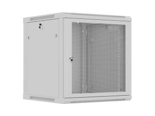 Lanberg rack cabinet 19" wall-mount 12U / 600x600 for self-assembly (flat pack), grey