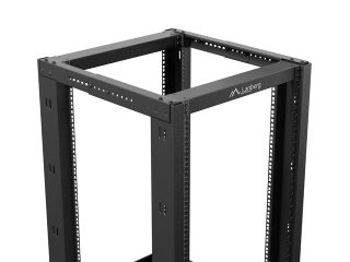 Lanberg отворен rack 19" 18U 600x800 черен
