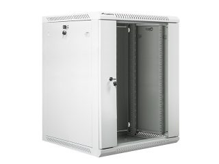 Lanberg rack cabinet 19" wall-mount 15U / 600x600 for self-assembly (flat pack), grey