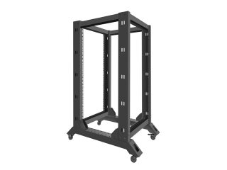 Lanberg отворен шкаф 19" 22U 600x800, черен