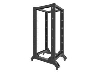 Lanberg отворен шкаф 19" 27U 600x800, черен