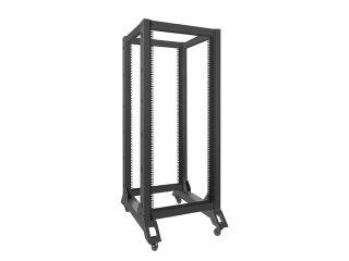 Lanberg отворен шкаф 19" 27U 600x800, черен